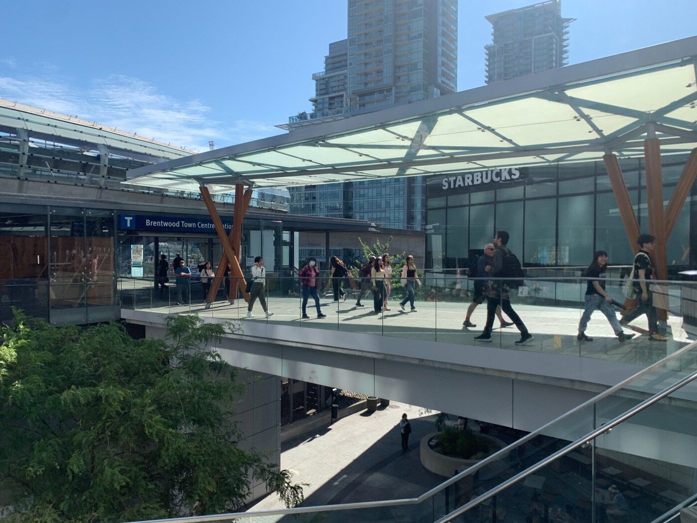Brentwood Town Centre SkyTrain station